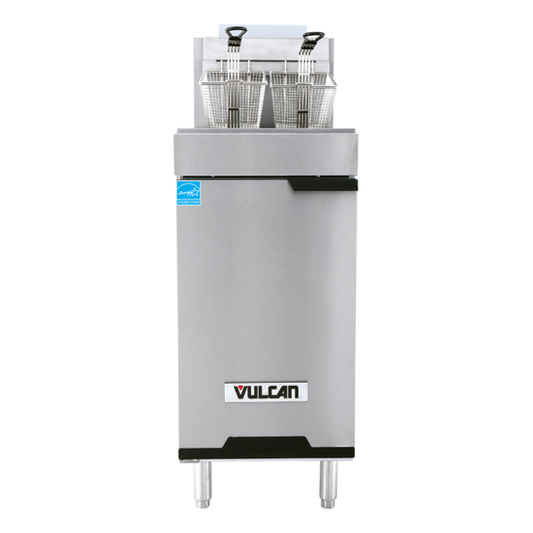 Vulcan 1VEG50M 15 1/2" 45 lb Gas Floor Fryer