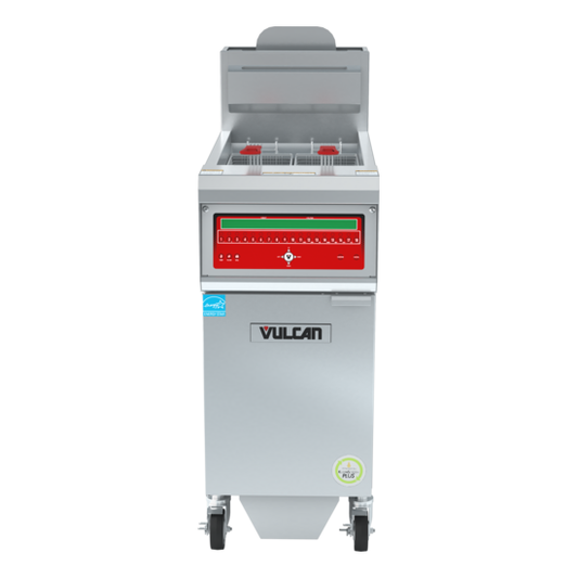 Vulcan 1VHG50CF-QS-PLATINUM 15 5/8" 50 lb Gas Floor Fryer