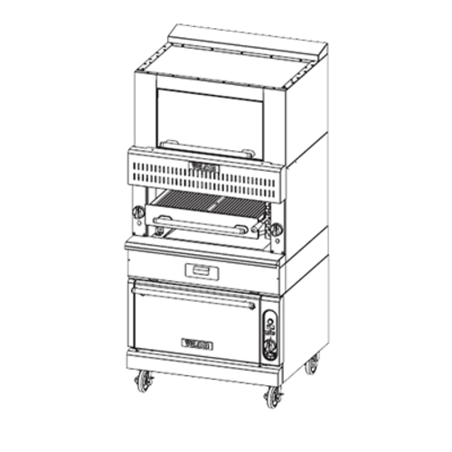 Vulcan VBB1SF 36" Gas Upright Broiler