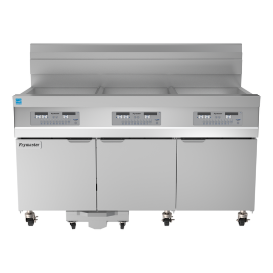 Frymaster 31814GF 60" (3) 63 lb Gas Fryer Battery