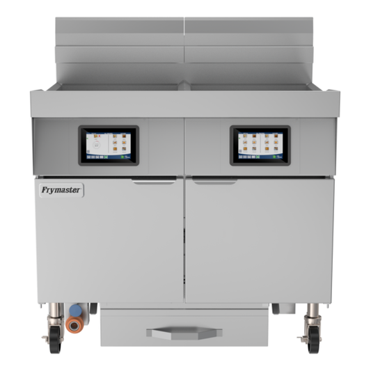 Frymaster 2FQG100T 40" (2) 100 lb Gas Fryer Battery