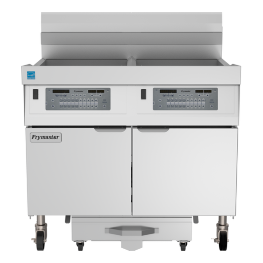 Frymaster FPLHD265 40" (2) 100 lb Gas Fryer Battery