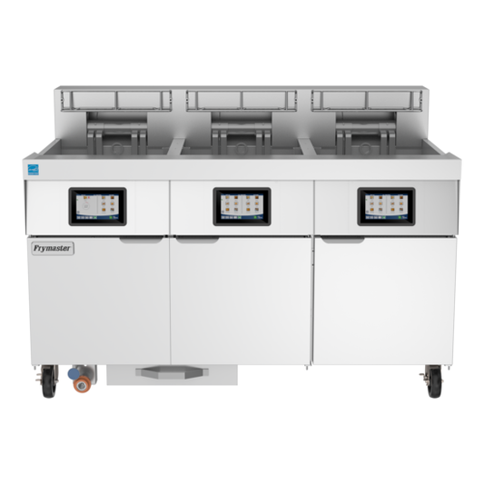 Frymaster 3FQE80U 60" (3) 80 lb Electric Fryer Battery