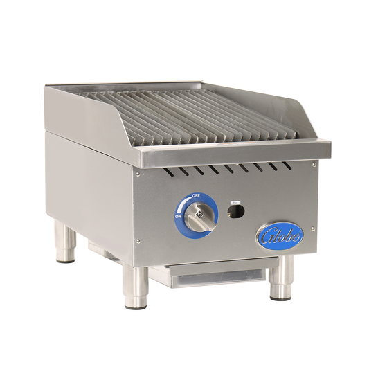 Globe GCB15G-RK 17" Gas Countertop Charbroiler