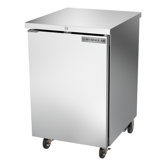 Beverage-Air BB24HC-1-S 24" Solid Door Back Bar Cooler