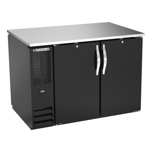 Beverage-Air BB48HC-PT-B 48" Solid Door Back Bar Cooler