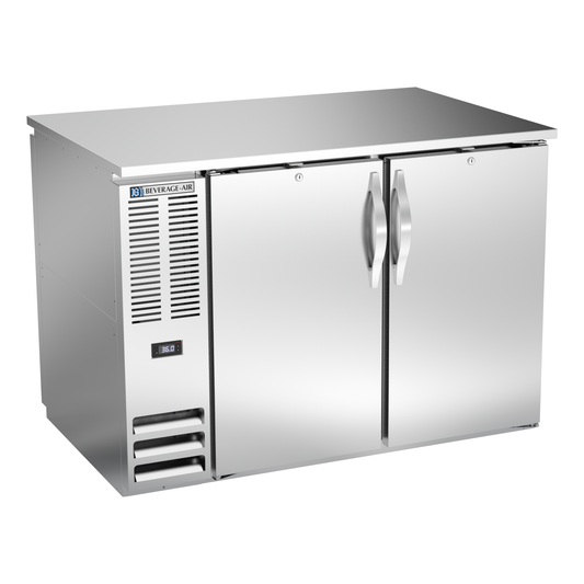 Beverage-Air BB48HC-PT-S 48" Solid Door Back Bar Cooler