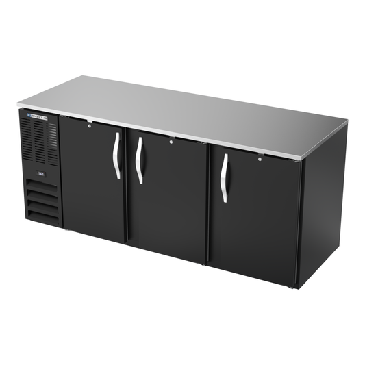 Beverage-Air BB78HC-F-B 78" Solid Door Back Bar Cooler