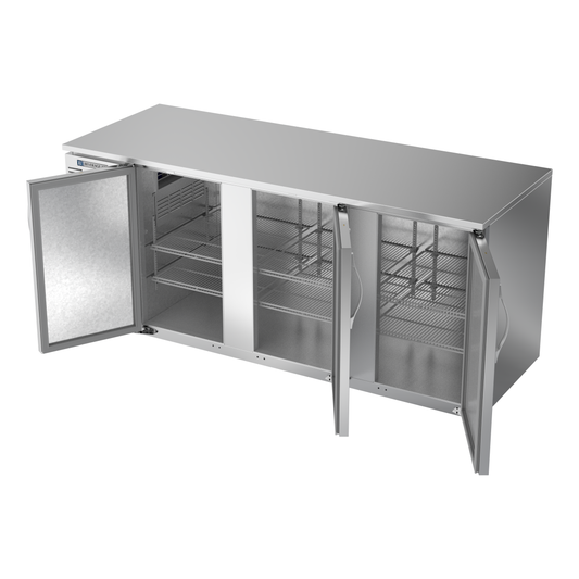 Beverage-Air BB78HC-S 78" Solid Door Back Bar Cooler