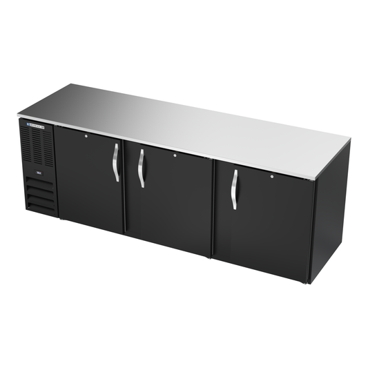 Beverage-Air BB94HC-B 94" Solid Door Back Bar Cooler