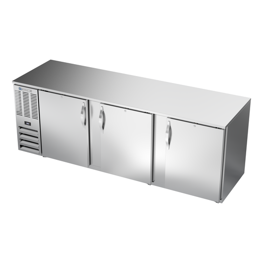 Beverage-Air BB94HC-S 94" Solid Door Back Bar Cooler