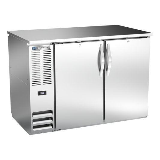 Beverage-Air BBN48HC-PT-S 48" Solid Door Back Bar Cooler
