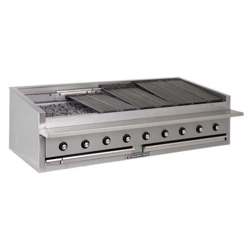 Bakers Pride L-72RS-C 72" Gas Countertop Charbroiler