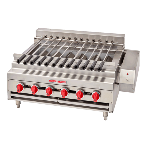 American Range ARKB-48-R 54" Gas Countertop Charbroiler