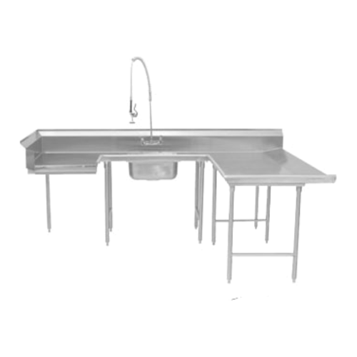 Advance Tabco DTS-U30-84R 108" Dishtable
