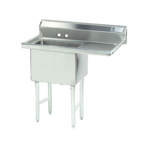 Advance Tabco FC-1-1824-24R-X 44 1/2" Compartment Sink