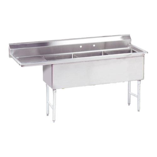 Advance Tabco FS-3-2430-30L 105" Compartment Sink