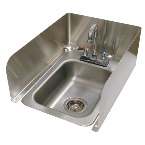 Advance Tabco K-614E 21 1/2" Sink Splash