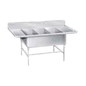 Advance Tabco K7-3-3024-24RL 138" Compartment Sink