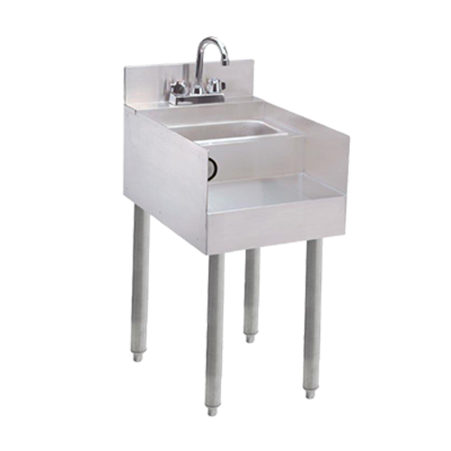 Advance Tabco SL-RS-18 18" Underbar Ice Bin / Cocktail Station