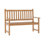 Flash Furniture LTS-0525-BR-GG Commercial Indoor/Outdoor 2-Person Patio Acacia Wood Bench Loveseat in Brown - Main view