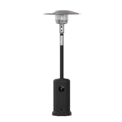 Flash Furniture NAN-HSS-AGH-BK-GG Outdoor Patio Heater - Black - 7.5 Feet Round Steel Patio Heater - 40,000 BTU's - View 6