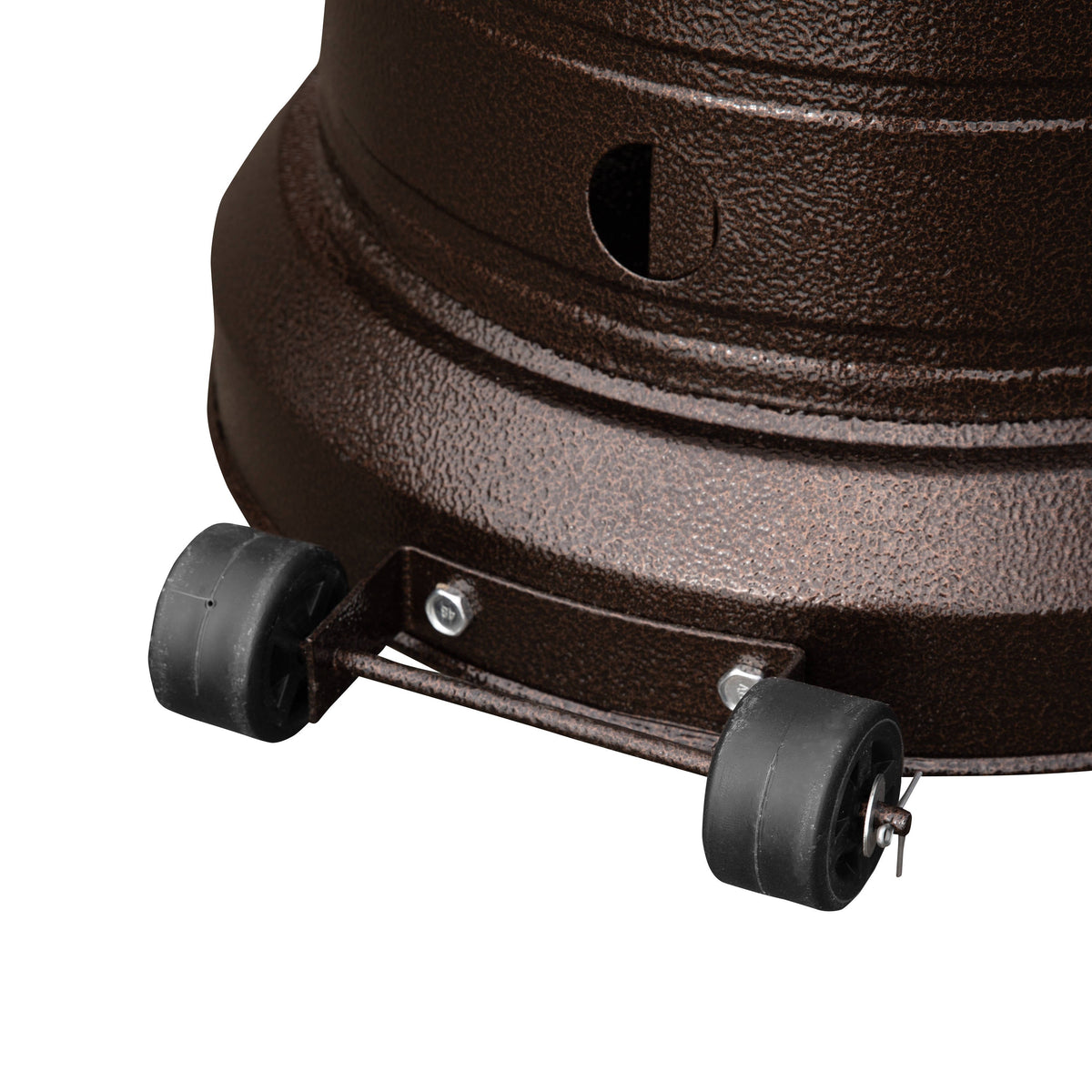 Flash Furniture NAN-HSS-AGH-BR-GG Outdoor Patio Heater - Bronze - 7.5 Feet Round Steel Patio Heater - 40,000 BTU's - View 10