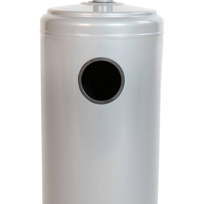 Flash Furniture NAN-HSS-AGH-SL-GG Outdoor Patio Heater - Silver - 7.5 Feet Round Steel Patio Heater - 40,000 BTU's - View 7