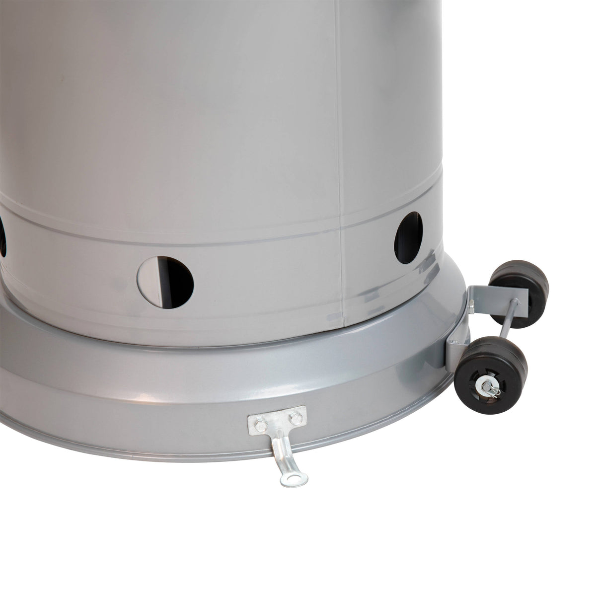 Flash Furniture NAN-HSS-AGH-SL-GG Outdoor Patio Heater - Silver - 7.5 Feet Round Steel Patio Heater - 40,000 BTU's - View 10