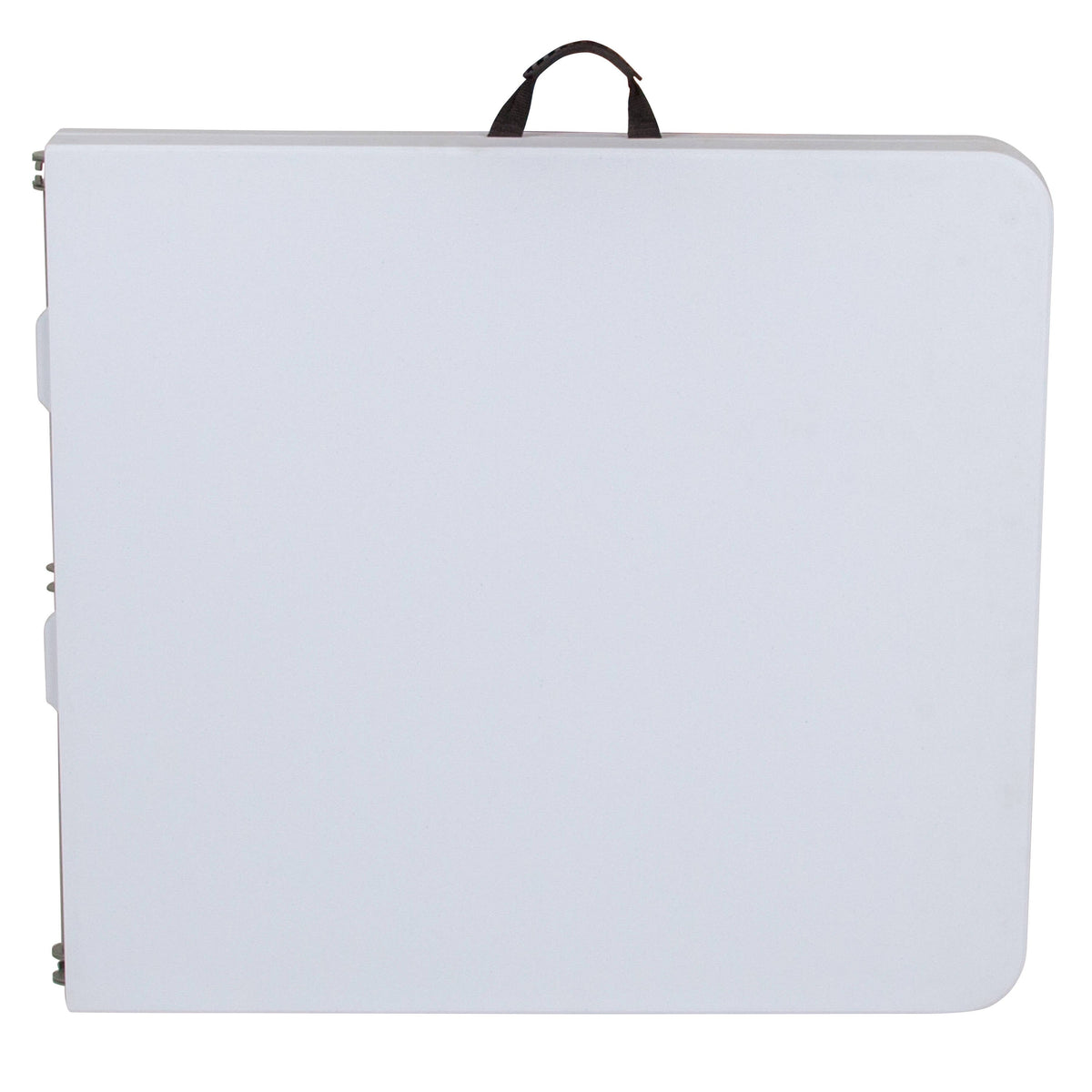 Flash Furniture RB-3050FH-ADJ-GG 5-Foot Height Adjustable Bi-Fold Granite White Plastic Folding Table with Handle - View 8