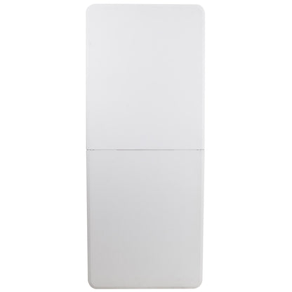 Flash Furniture RB-3072FH-GG 6-Foot Bi-Fold Granite White Plastic Folding Table with Carrying Handle - View 5
