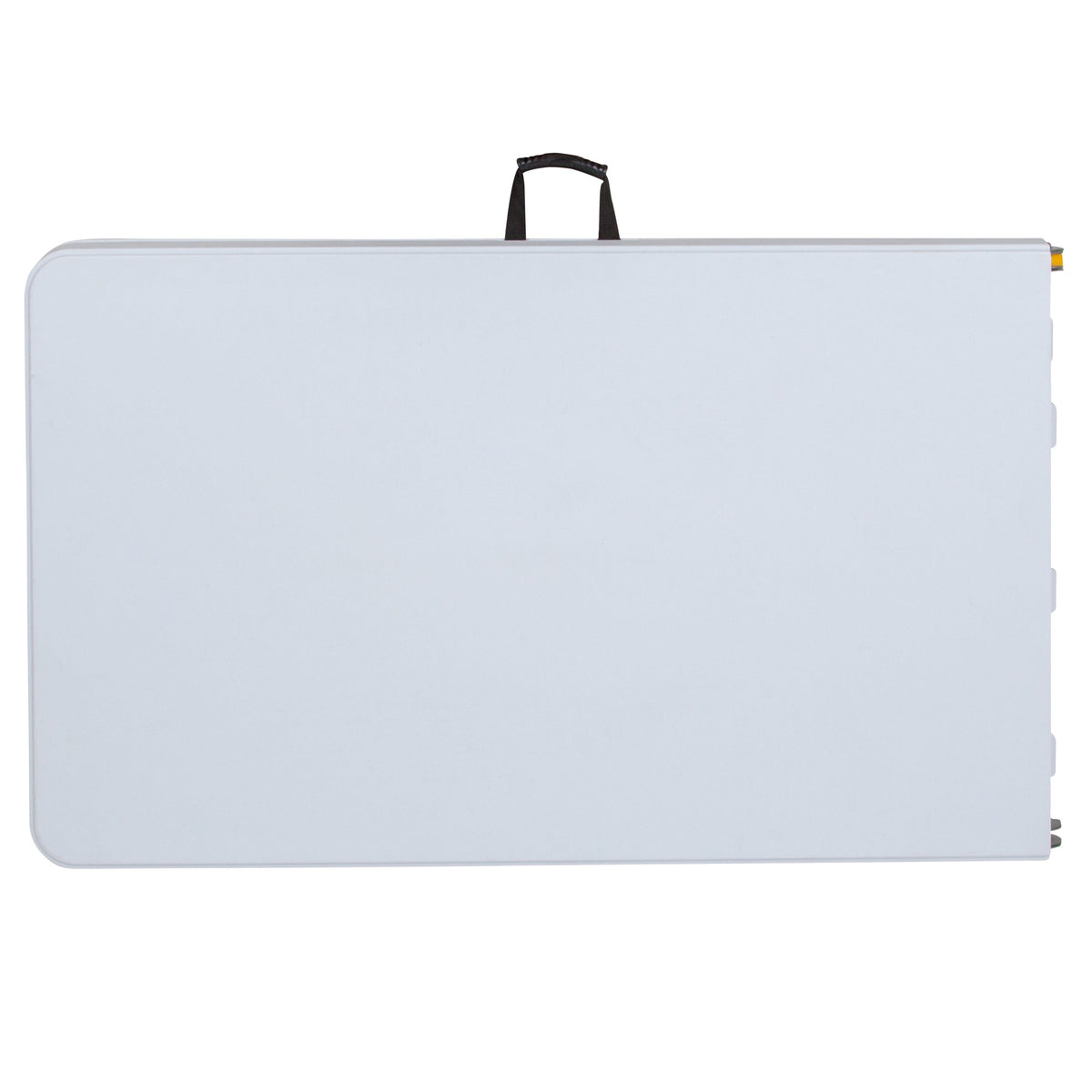Flash Furniture RB-3096FH-ADJ-GG 8-Foot Height Adjustable Bi-Fold Granite White Plastic Folding Table with Handle - View 4