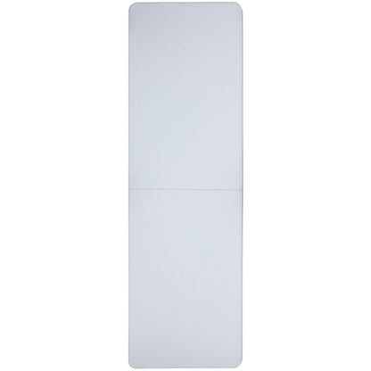 Flash Furniture RB-3096FH-ADJ-GG 8-Foot Height Adjustable Bi-Fold Granite White Plastic Folding Table with Handle - View 5