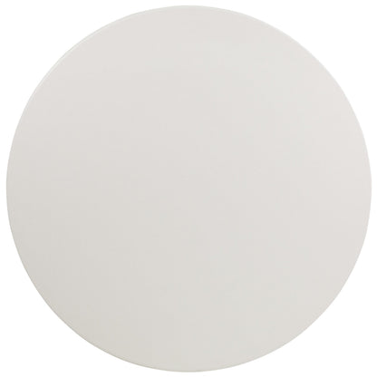 Flash Furniture RB-60R-GG 5-Foot Round Granite White Plastic Folding Table - Banquet / Event Folding Table - View 6
