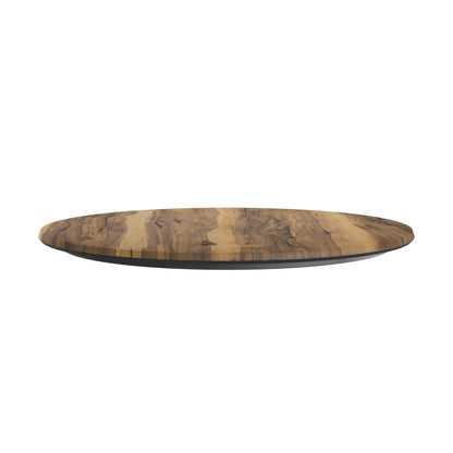 Flash Furniture ST-RD800B-1-M-3A-W-NAT-GG Commercial 31.25" Round HPL Wrapped All Weather Tabletop in Natural - View 6