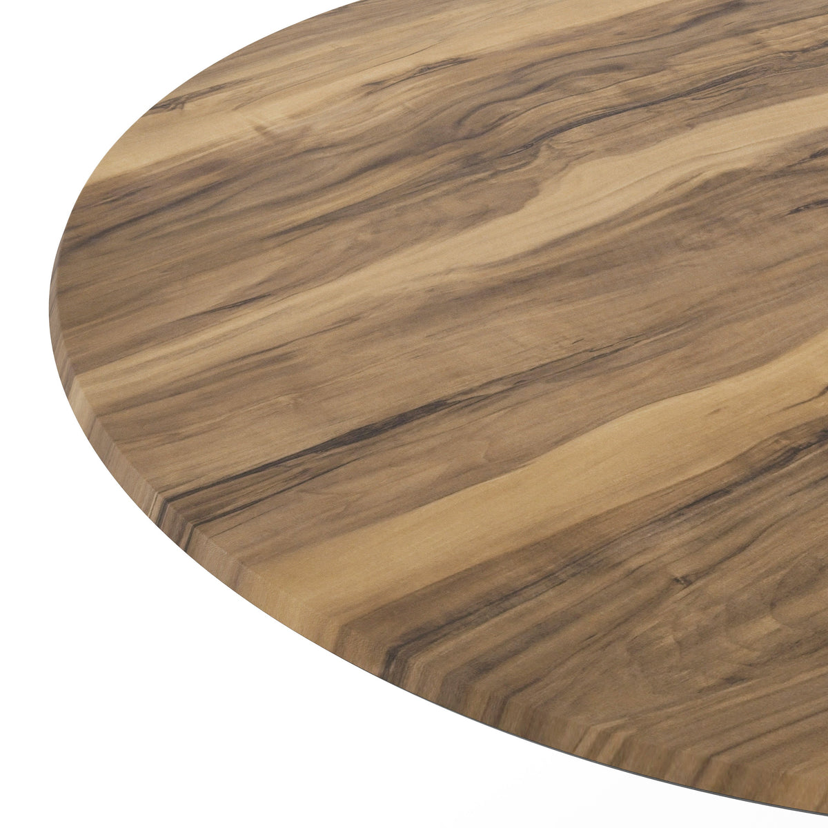 Flash Furniture ST-RD918B-1-M-3A-W-NAT-GG Commercial 36" RD HPL Wrapped Scratch and Stain Resistant Tabletop-Natural - View 5