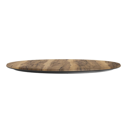 Flash Furniture ST-RD918B-1-M-3A-W-NAT-GG Commercial 36" RD HPL Wrapped Scratch and Stain Resistant Tabletop-Natural - View 6