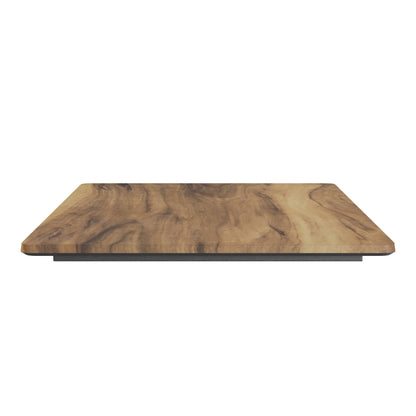 Flash Furniture ST-RT24X30INB-1-M-3A-W-NAT-GG Commercial 24x30 HPL Wrapped Scratch and Stain Resistant Tabletop-Natural - View 6