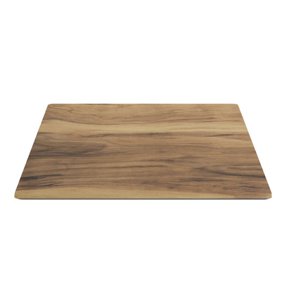 Flash Furniture ST-SQ918B-1-M-3A-W-NAT-GG Commercial 36" SQ HPL Wrapped Scratch and Stain Resistant Tabletop-Natural - View 6