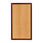 Flash Furniture TP-2TONE-3042-GG 30" x 42" Rectangular 2-Tone Cherry Resin Table Top with 2" Thick Mahogany Edge - Main view
