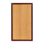 Flash Furniture TP-2TONE-3048-GG 30" x 48" Rectangular 2-Tone Cherry Resin Table Top with 2" Thick Mahogany Edge - Main view