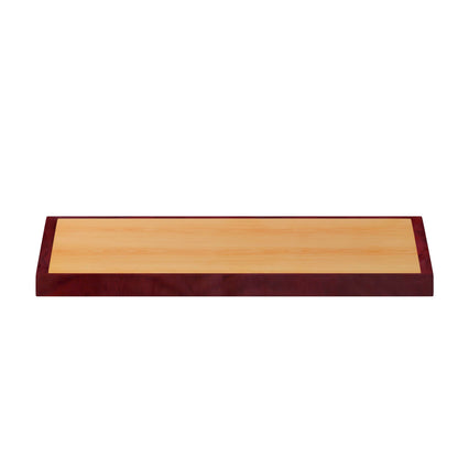 Flash Furniture TP-2TONE-3636-GG 36" Square 2-Tone Cherry & Mahogany Resin Table Top with 2" Thick Drop-Lip - View 5