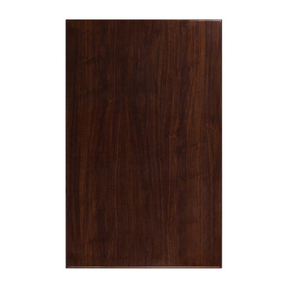 Flash Furniture TP-WAL-3048-GG 30" x 48" Rectangular High-Gloss Walnut Resin Table Top with 2" Thick Edge - Main view