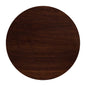 Flash Furniture TP-WAL-48RD-GG 48" Round High-Gloss Walnut Resin Table Top with 2" Thick Drop-Lip - Main view
