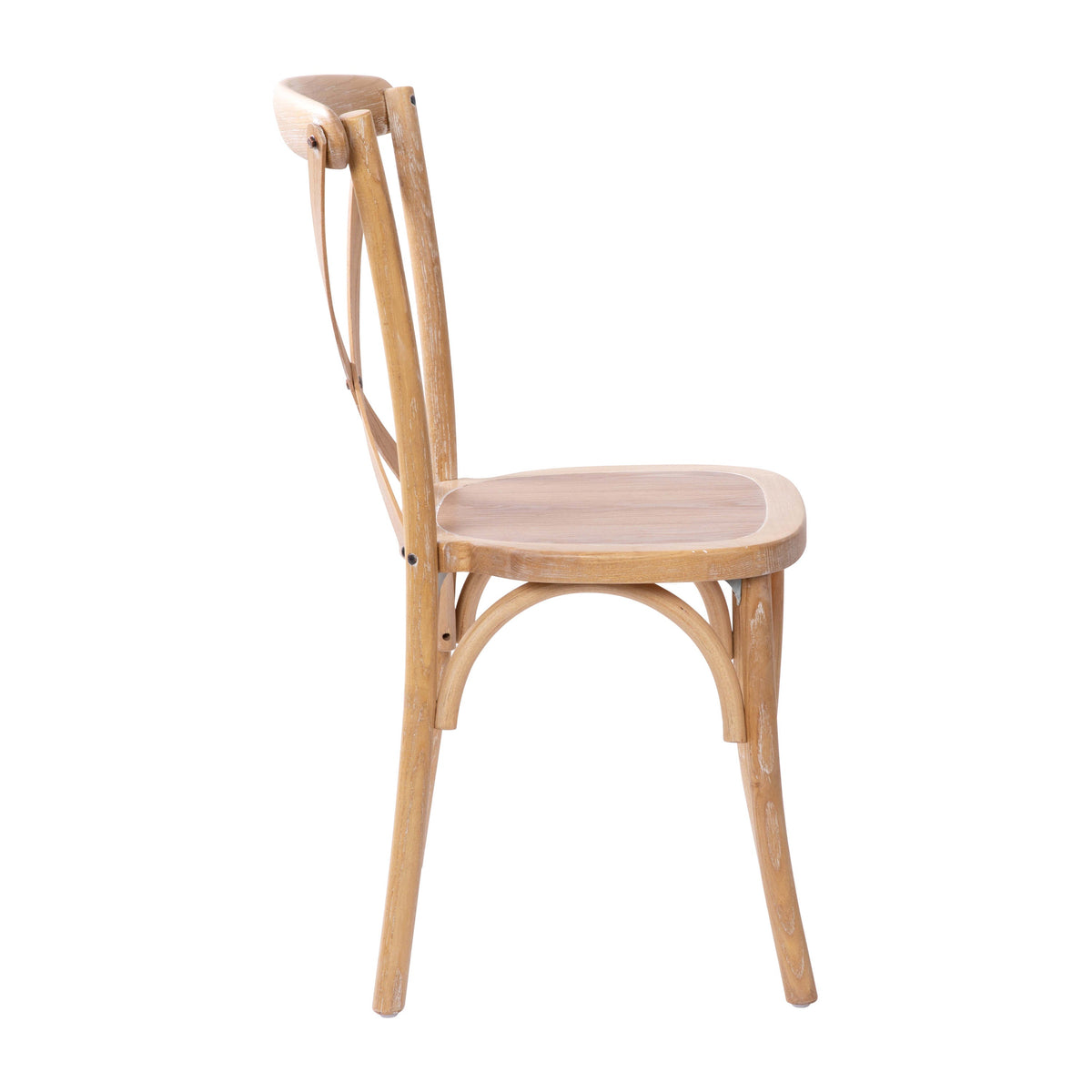 Flash Furniture X-BACK-DRIFT Driftwood X-Back Chair - View 10