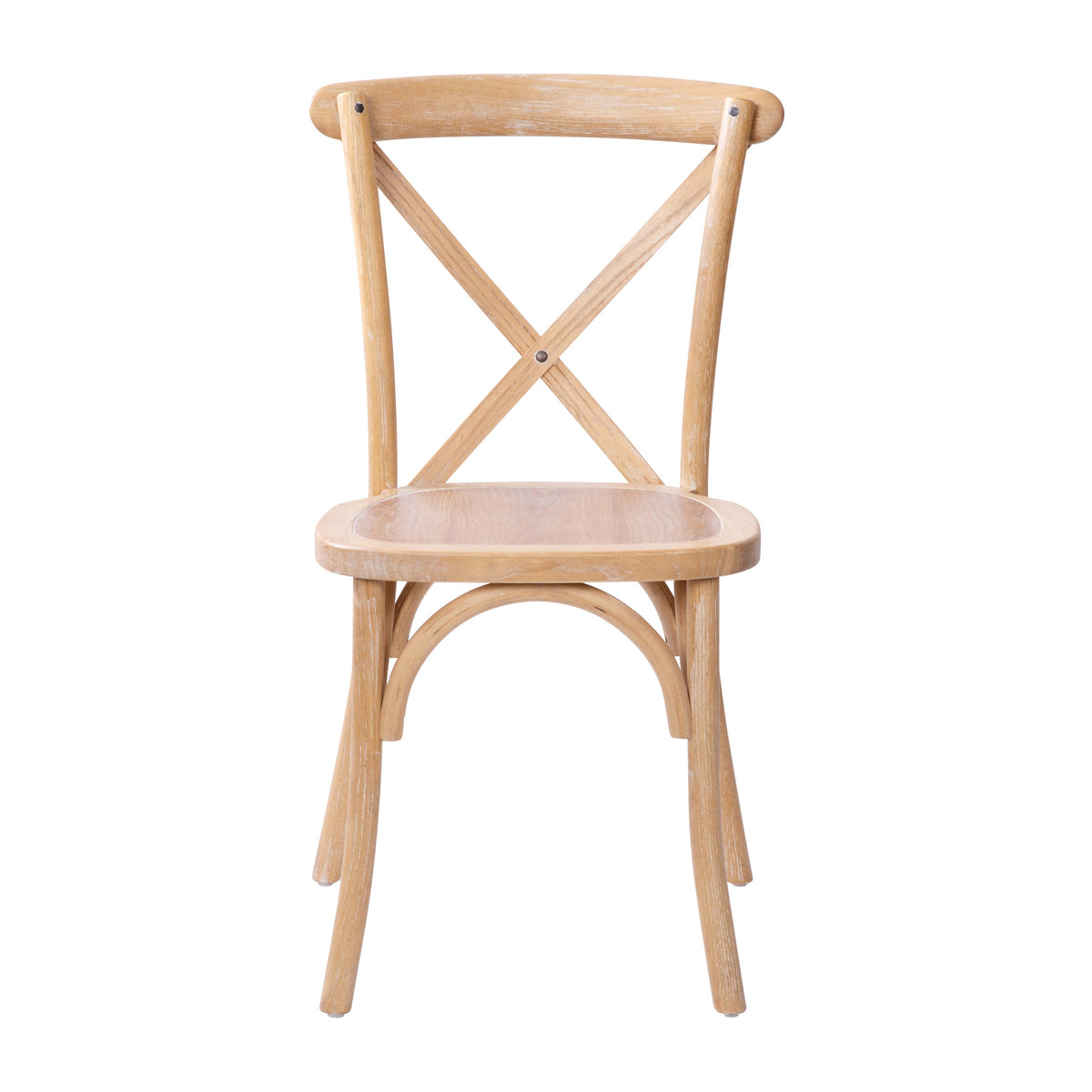 Flash Furniture X-BACK-DRIFT Driftwood X-Back Chair - View 11