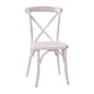 Flash Furniture X-BACK-LW Lime Wash X-Back Chair - Main view