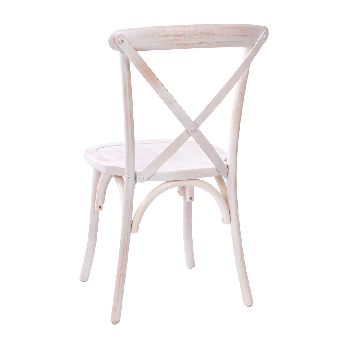 Flash Furniture X-BACK-LW Lime Wash X-Back Chair - View 8