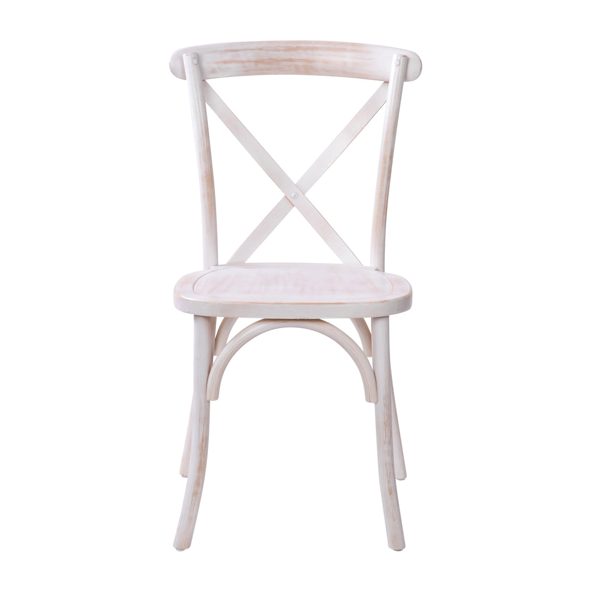 Flash Furniture X-BACK-LW Lime Wash X-Back Chair - View 11