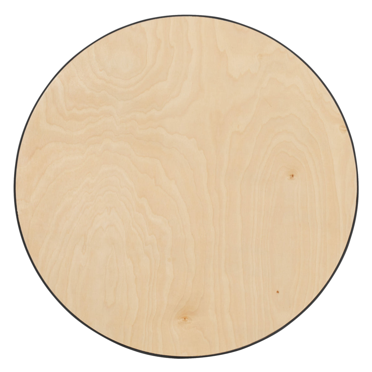 Flash Furniture XA-30-COTA-GG 30" Round Wood Cocktail Table with 30" and 42" Columns (Natural) - View 7